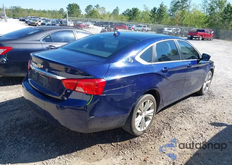 2014 Chevrolet Impala Lt z USA, uszkodzony, nr VIN 1G1125S38EU134170